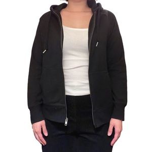 Uniqlo Basic Black Zip-up Jacket